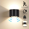 Bewegingssensor 12W LED Wandkandelaar Waterdicht IP65 Veranda Tuin Up En Down Wandlamp Halfronde Waterdichte Wandlamp