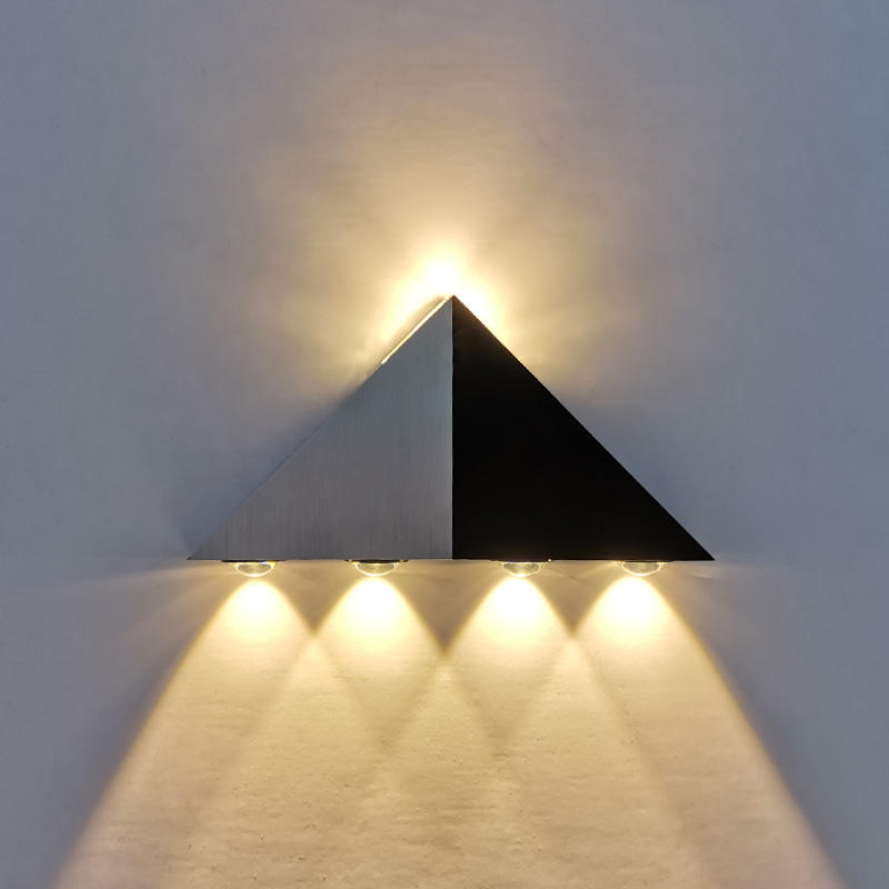 Hagood nieuwe aankomst 5W driehoek decoratieve led-wandlamp AC85-265V binnenverlichting Scandinavisch fancy Eenvoudig modern vintage