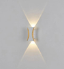 Goud Eenvoudige Moderne Stijl Aplique Led Pared Wandlampe Waterdichte Lamp Armatuur Lichtgevende Verlichting Blaker Indoor Decoratie Licht