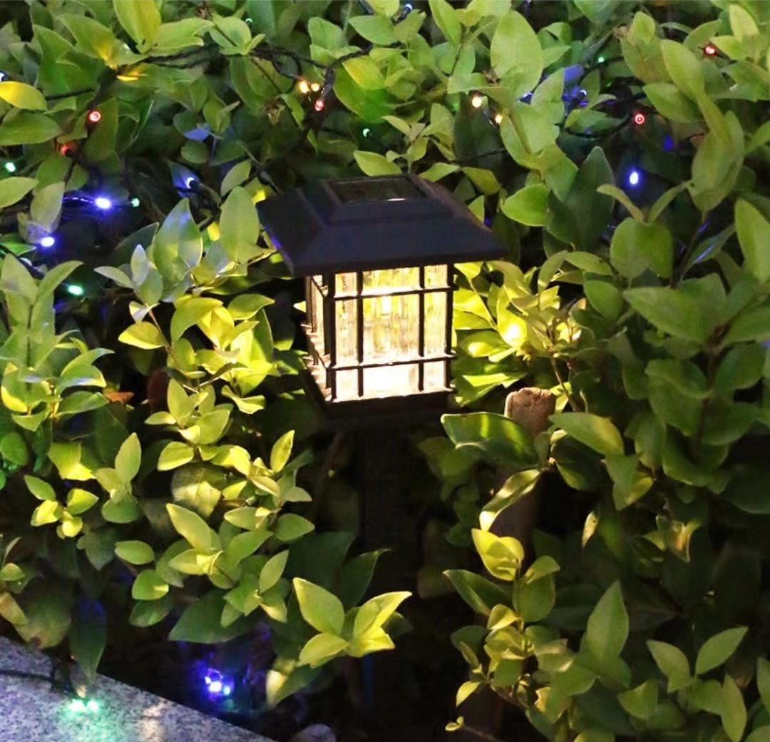 5LED Solar binnenplaats lamp gazon grond lamp Tuin solar lamp tuin trellis outdoor antieke kamer licht decoratie Amerikaanse stijl 