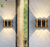 Tuin Glazen Wandlampen Outdoor Exterieur Lichtpunt Retro IP65 Waterdichte LED voor Huis Veranda Gang Gateway & Gate Patio
