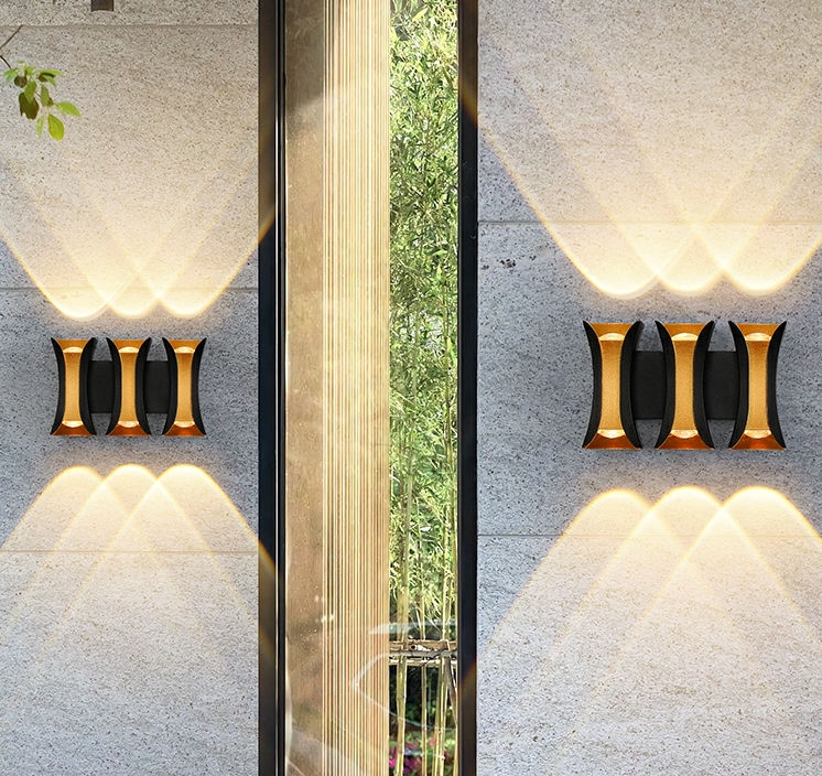 Tuin Glazen Wandlampen Outdoor Exterieur Lichtpunt Retro IP65 Waterdichte LED voor Huis Veranda Gang Gateway & Gate Patio