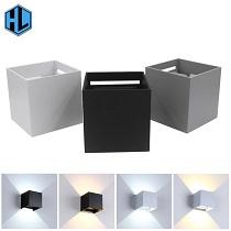 12W witte LED-wandlamp buiten waterdicht IP65 moderne Scandinavische stijl buitenverlichtingsarmaturen muurbevestiging