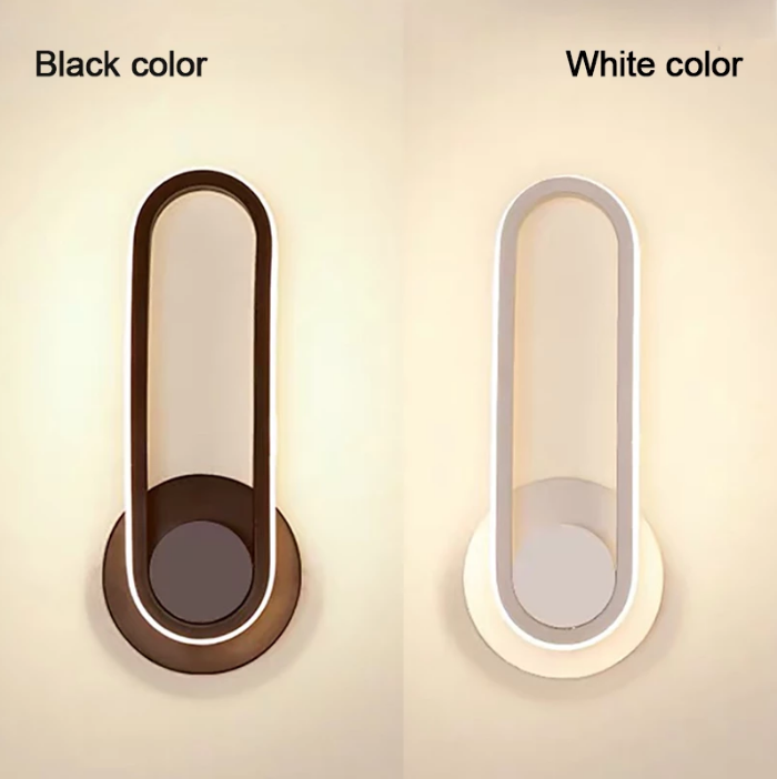 Draaibare Touch Slaapkamer Wandlamp Nachtkastje Indoor Woonkamer Led Wandlampen Armatuur Trap Licht Hagood decoratieve lamparas
