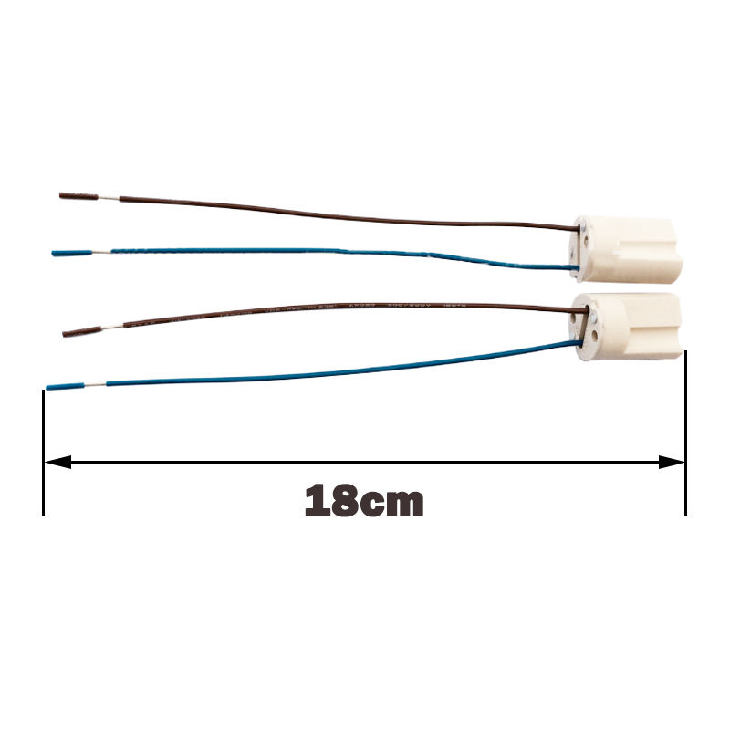 Hoge Kwaliteit G9 Led Lampvoet 250V 2A 18 Cm Keramische Socket G9 Type Halogeenlamp Houder Voor g9 Led Lamp Licht