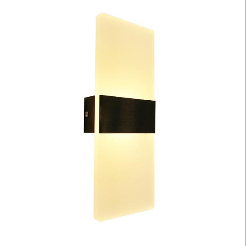 Fabriek directe minimalistische LED acryl wandlamp voor hotel slaapkamer kamers verlichting met prijzen led-verlichting esthetisch