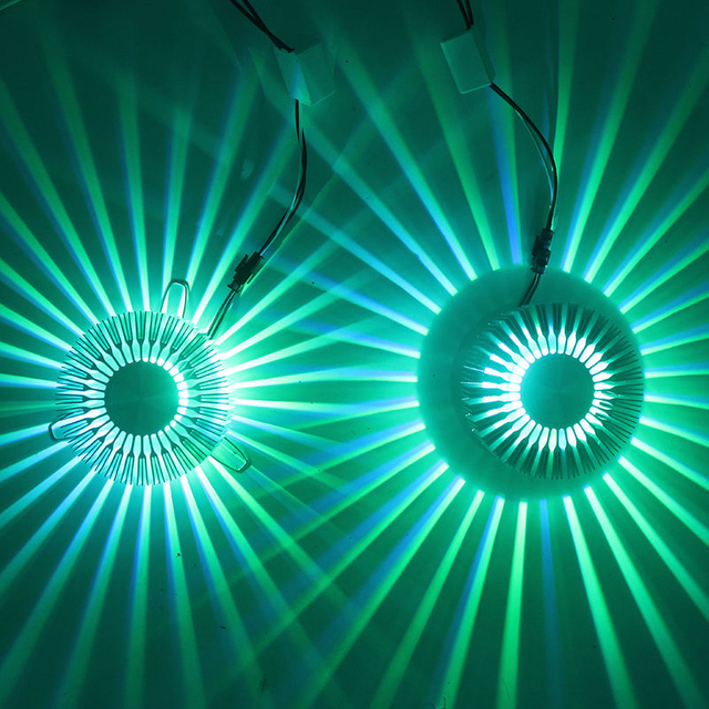 3 W LED Plafondlamp Ronde Vorm Pompoen AC85 ~ 265 V Hoge Kwaliteit Moderne Indoor Korte Badkamer Aluminium RGB Wandlamp Embed 220 V