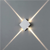 Hoge kwaliteit 4W vierkante Led kruis ster wandlamp indoor blaker verlichting trick light met fabrieksprijs