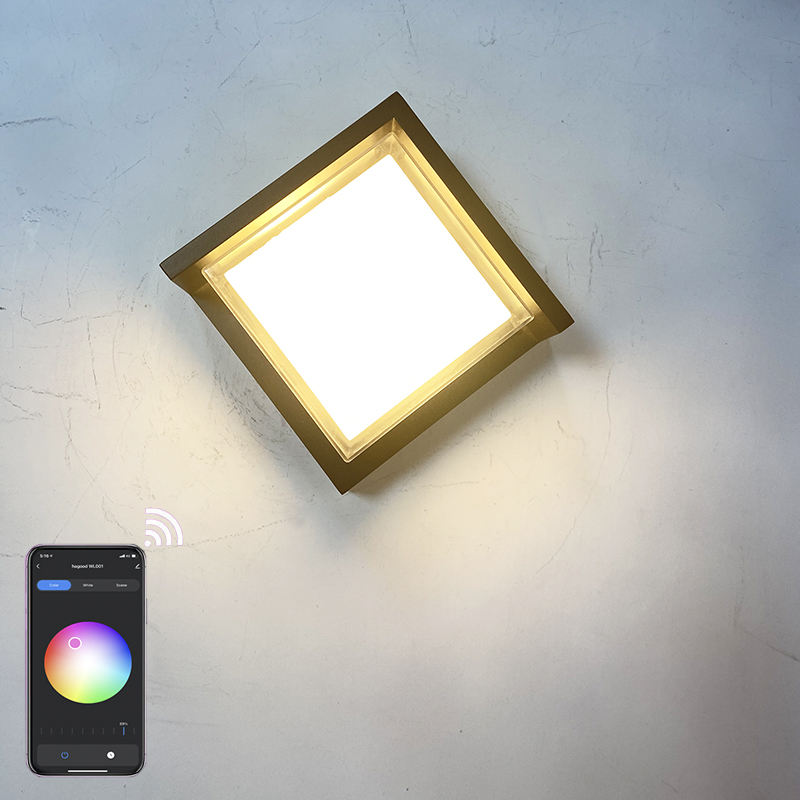 Nieuwe Acryl Waterdichte Wandlamp Moderne LED Wandlamp Aluminium Outdoor Waterdichte Wandlamp Tuin