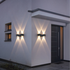 4W Hagood nieuwe baard wandlamp waterdicht IP65 buitenverlichting op en neer moderne led wandlamp