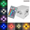 3W Aluminium Fancy RGB met Controller Wandlamp voor Art Gallery Decoration Front Balkon Led Wandlamp 