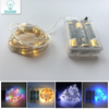 2M LED Garland Koperdraad Light String met Fairy Lamp voor Outdoor Garland Party Lights en New Year Christmas Decor