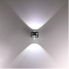Fabriek verkoopt direct Dubbel kristal 6W wandkandelaar Licht Decoratieve led-fabrikantlampen voor huisdecoratie beste lamp voor thuiskantoor