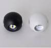 12W ronde waterdichte wandlamp vierzijdig verlichte buitenlamp decoratief