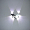 Nieuwe moderne driehoekige aluminium lamp binnen wandlamp 6 LED V-vorm blaker