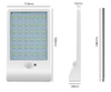 LED COB Solar Light Outdoor Bewegingssensor Wandlamp Waterdicht Tuinlamp Spotlights Emergency Pathway Straatbeveiligingslamp