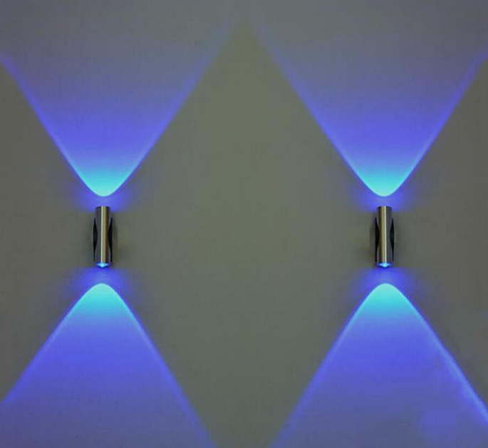 2W 6W Indoor Moderne huisdecoratie LED-licht industriële projectstijl op en neer AC85-265V LED-licht spot light wandlamp