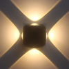 Led Wandlamp 4W Outdoor Led Waterdicht Gebouw Exterieur Poort Balkon Tuin Yard