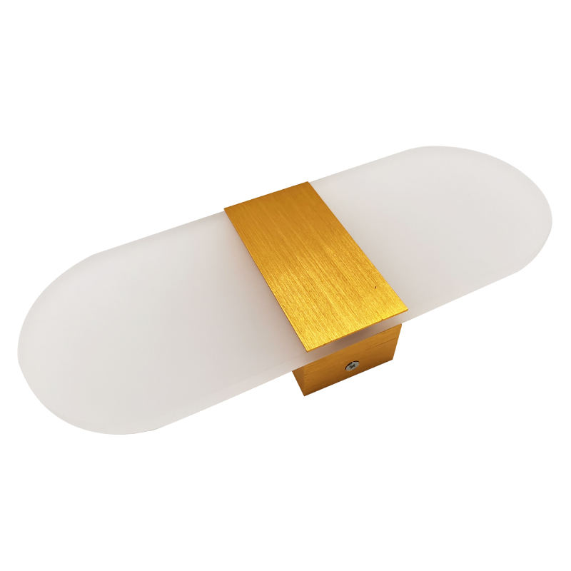 Fabrieksprijs LED-wandlampen Acryl indoor modern staplicht ijdelheid verlichting badkamer muurbevestiging te koop