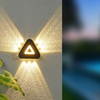 Moderne Minimalistische Driehoek Vorm Led Wandlampen Nordic Stijl Outdoor Wandlampen Woonkamer 12W AC85-265V Eenvoudige Fancy Verlichting