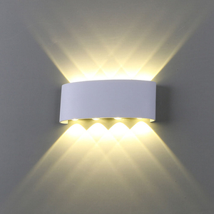 2023 Industriële Decoratie 6W/8W IP65 Waterdichte Outdoor Led Wandlamp Wandlamp Up En Down Wandlamp wandlamp
