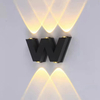 Led buiten wandverlichting Moderne led buiten wandlampen Aanpasbare privélamp