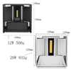 2023 IP65 Waterdichte 12W 20W Indoor Outdoor Led Wandlamp Aluminium Verstelbare Opbouw AC85 ~ 265V led Veranda Licht Blaker