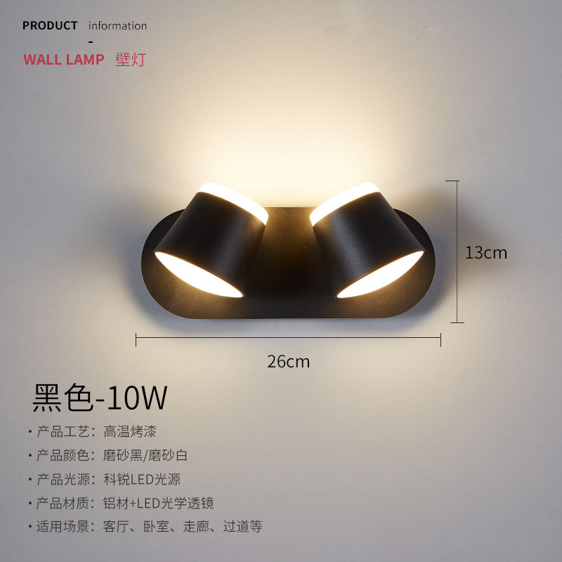 Wandlampen Geleid Lineair Licht omhoog en omlaag Lichtgevend lichaam Lamp Item Verlichting Stijl Modern Kantoor Rohs Materiaal Epistar Input Flux