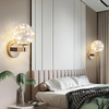 Nordic light Led Wandlamp Gouden Wandlamp Spot muur fabriek gypsophila persoonlijkheid woonkamer achtergrond moderne minimalistische slaapkamer nachtkastje gouden wandlamp