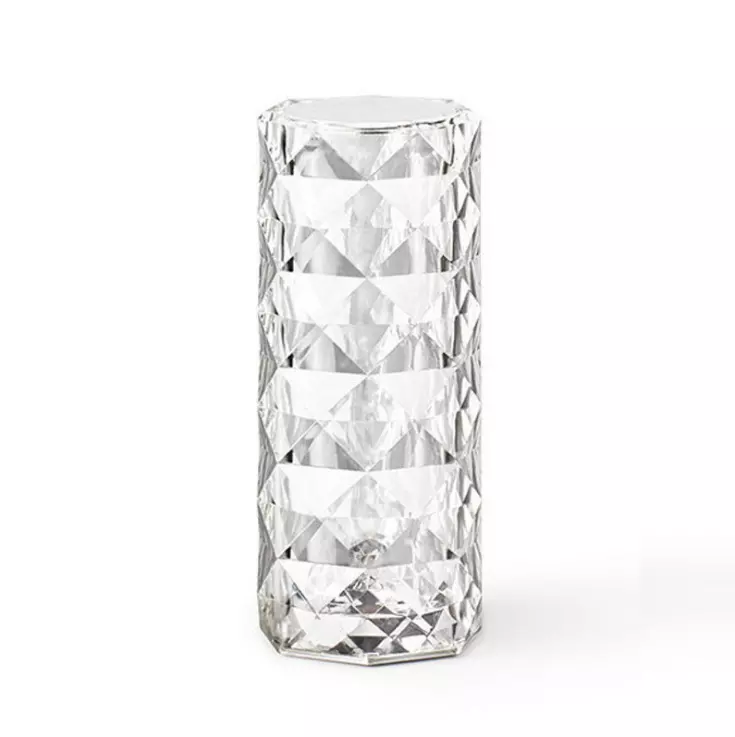 Infrarood Afstandsbediening Tafellamp 16 Kleur Indoor Kristallen Bureaulamp Helder Acryl Tafellamp RGB Afstandsbediening Creatieve Rose Crystal Slaapkamer Touch Nachtlampje