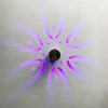 RGB Spiraal Gat Led Wandlamp 3W Dimbare Spiraal Lamp Met Afstandsbediening Oppervlak Installeren Mini Licht Voor game Room Bar NIEUWE