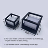 Smart IP65 buitenlamp waterdicht APP Gecontroleerde kunststof tuin waterdichte lamp moderne LED wandlamp wandmontage