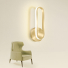 12W Led Wandlamp Binnenverlichting Warm Koel Wit 4000K Gouden Deksel 330 Graden Ijzeren Mount Lamparas Decoratieve Apliques De Pared HG