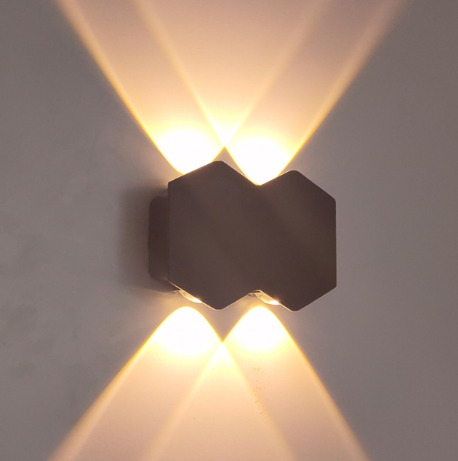 Nordic Persoonlijkheid Wandlamp Eenvoudige Led Woonkamer Achtergrond Ronde Wandlamp Hotel Hal Gang Verlichting Diamantvorm