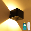2.4G verstelbare licht wandlamp kubus wandlamp Europese stijl wandlamp keramische kubus wandlamp met controller 20W indoor wandlamp gang gangpad lamp goede kwaliteit en lage prijs