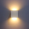 Cube CoB 6W LED Up Down Wandkandelaar AC85-265V Slaapkamer Nachtkastje Kubus Wandlamp Indoor Aluminium Decoratie Verlichting armatuur