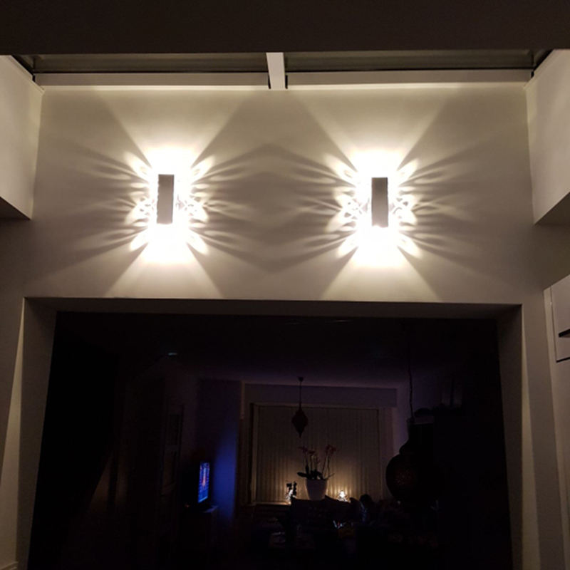 Decoratieve Led Lamp Dubbele Vlinder Wandlamp En Nachtlampje Voor Binnen