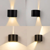 Hagood Nieuwe Halve Cirkel Waterdichte Wandlamp 6W Led Wandkandelaar Buitenverlichting Waterdichte IP65 Verstelbare Verlichting