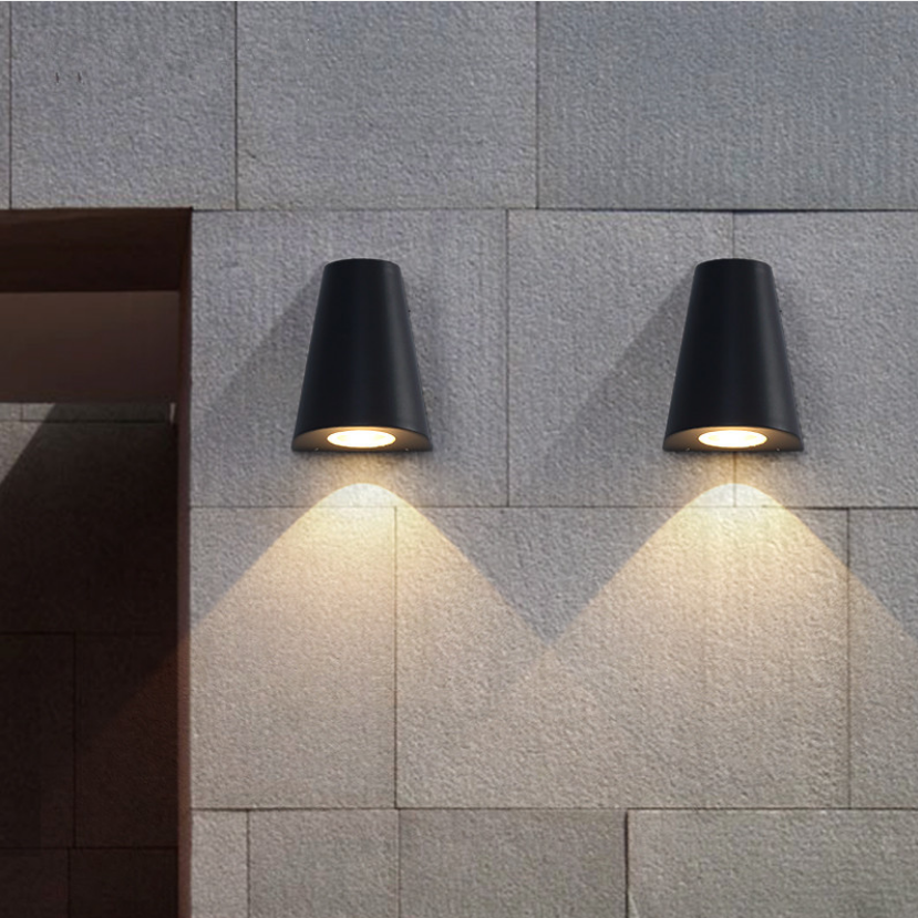 LED-wandlamp met enkele kop Waterdicht IP65 Tuin Ganglamp Buitenshuis Blaker Licht AC85-265V