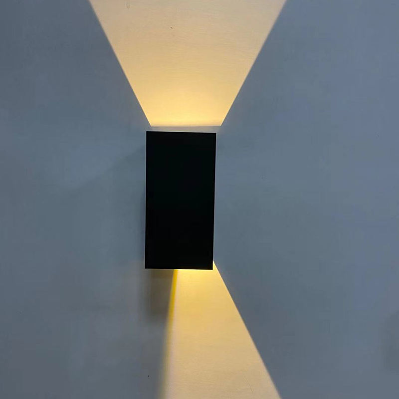 12W waterdichte wandlamp buiten wandgemonteerde LED-wandlamp Home armatuur licht aluminium verlichting