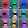 Outdoor Wandlamp APP Afstandsbediening Bluetooth-compatibel Dimbare LED Wandlamp RGB Gebruikt Voor Vakantie Decoratie AC85-265V