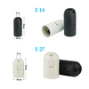 1.8 m Netsnoer Kabel met Dimmer AAN UIT Schakelaar Metalen Clip E14 E27 Lampvoet Hanglamp Houder Socket Stekkersnoer voor Salt Rock Lamp