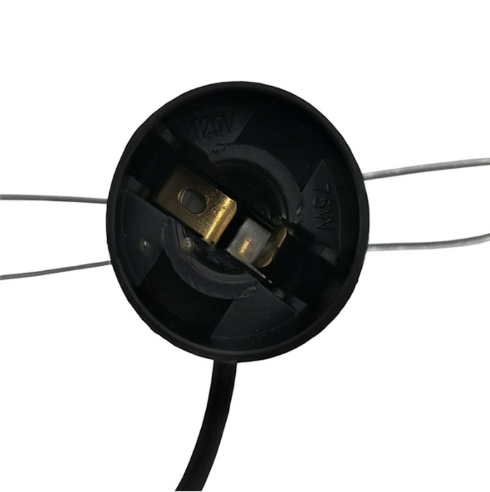 1.8m Netsnoer Kabel met Dimmer AAN UIT Schakelaar Metalen Clip E14 E27 Lampvoet Hanglamp Houder Socket Stekkersnoer voor Salt Rock light