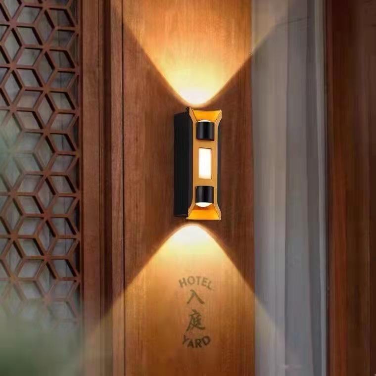 Modern Mount Exterieur Decor Waterdicht Outdoor Luxe Voor Thuis Kamer Slaapkamer Hotel Licht Blaker Led Wandlamp Wandmontage