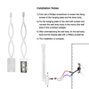 21W LED Wandspot Smart 2.4G Traploos dimmen Driekleurige binnenkamers Aluminium wandlamp met groothandelsprijs