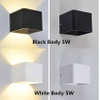 3w 5w vierkante wandlamp indoor led-verlichting led binnenverlichting aardewerk kubus indoor wandlamp vierkant klein nachtlampje unieke wandlamp indoor hoteldecoratie goede kwaliteit 