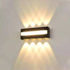 Led Wandlamp Veranda Outdoor Indoor Up Down Wandlamp Voor Thuis Trap Slaapkamer Nachtkastje Deur Lamp Gang verlichting Merk Licht