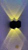 Moderne LED-lamp Vier waterdichte wandlampen en decoratief buitenlicht
