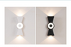 6W Led Waterdicht Outdoor up en down verlichting tuin Hoornvorm IP65 loft wandlamp buiten led wandkandelaar modern