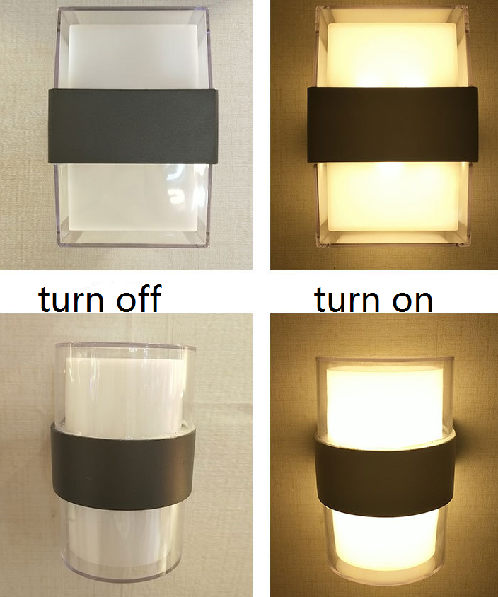 IP65 LED Wandlamp Outdoor Waterdichte Tuinverlichting Aluminium AC86-265 Indoor Slaapkamer Woonkamer Trappen Gangpad Wandlamp